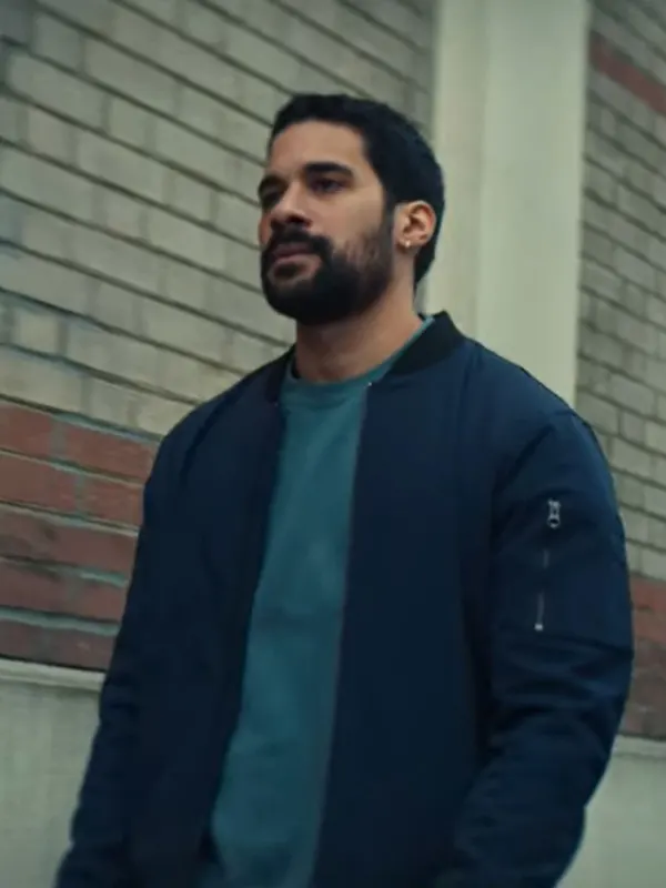 Furies Elie Bomber Blue Jacket