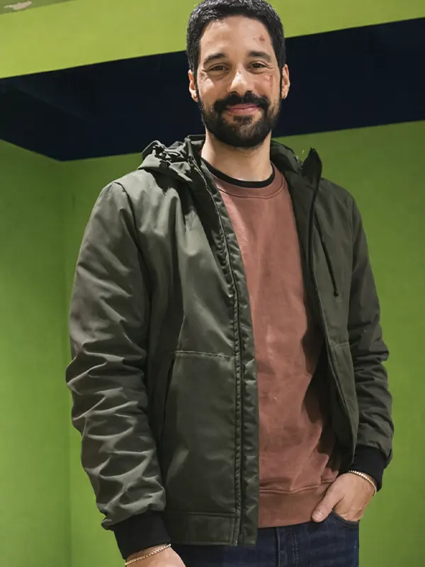 Furies Elie Grey Hooded Jacket