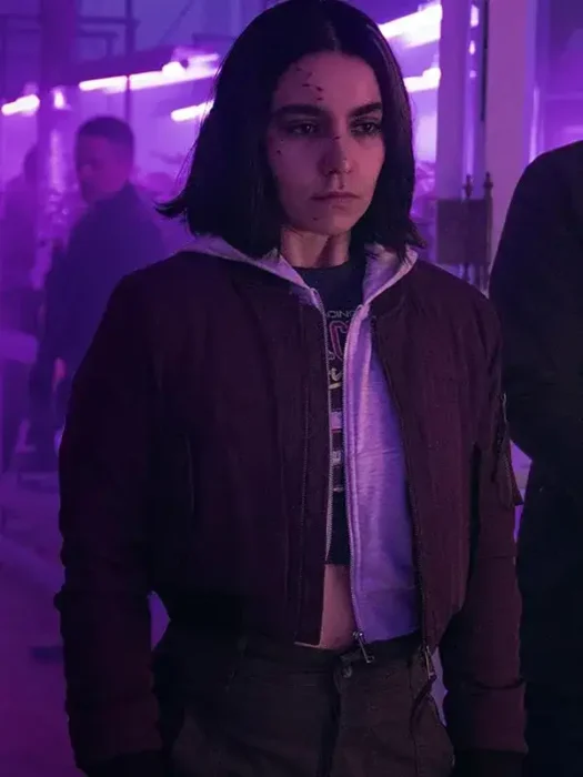Furies Lyna Guerrab Burgundy Jacket