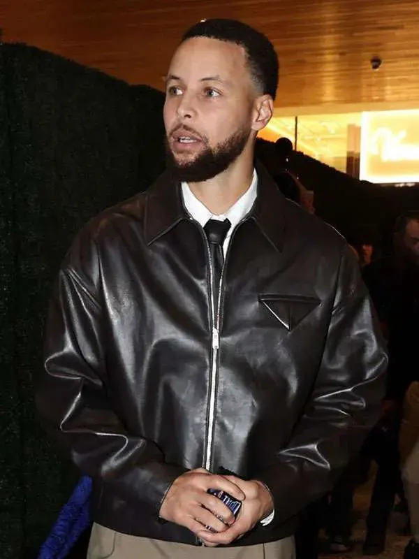 Goat Premiere Stephen Curry Leather Jacket