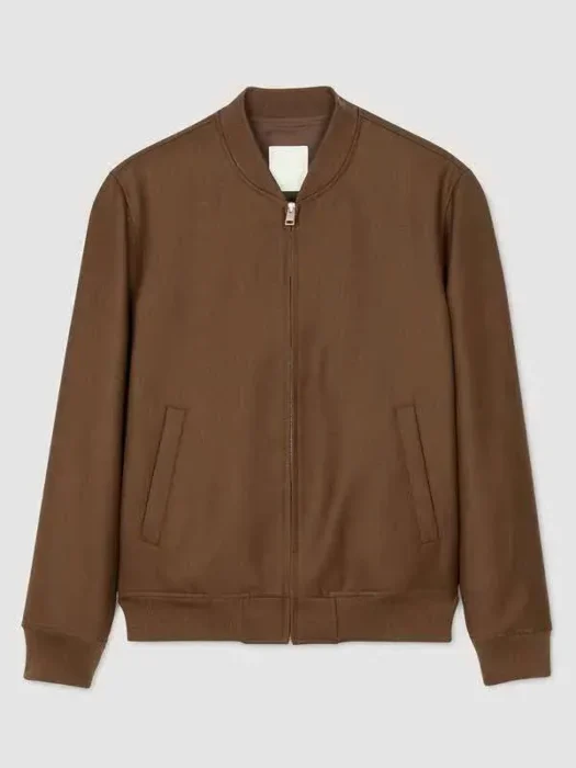 Hart Hoxton CIA S01 Brown Bomber Jacket