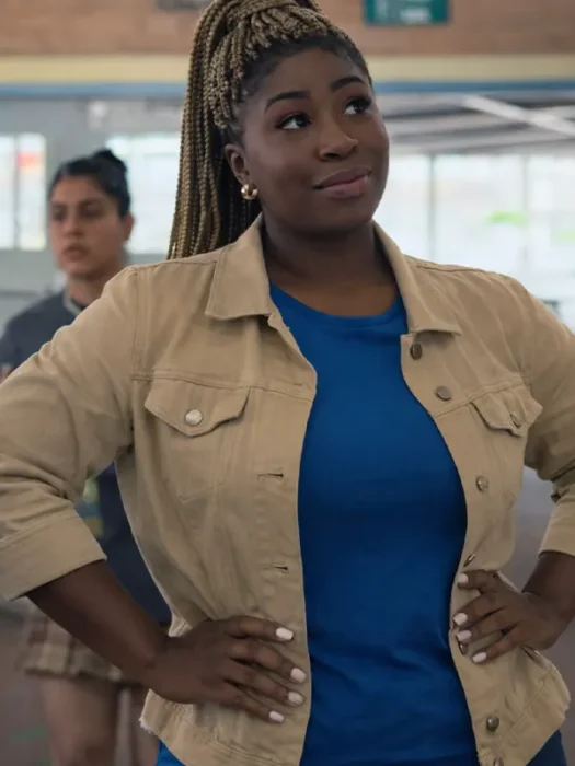 Heartbreak High Chika Ikogwe Brown Jacket