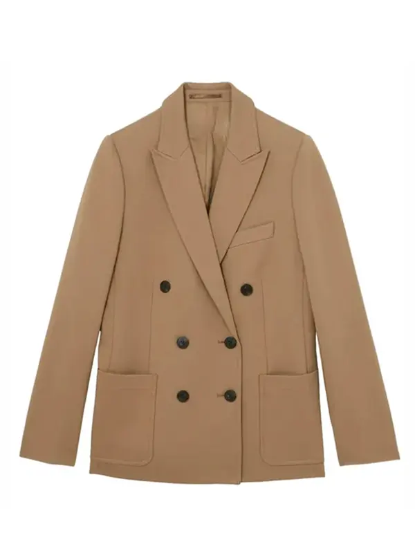 High Potential S02 Daphne Forrester Brown Blazer