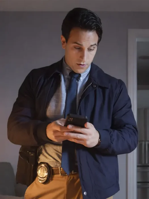 High Potential S02 Deniz Akdeniz Blue Jacket