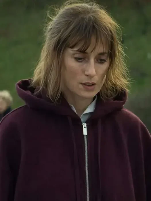 How to Get to Heaven from Belfast Natasha O’Keeffe Maroon Hoodie