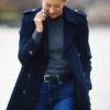 Hudson And Rex Mayko Nguyen Blue Wool Coat