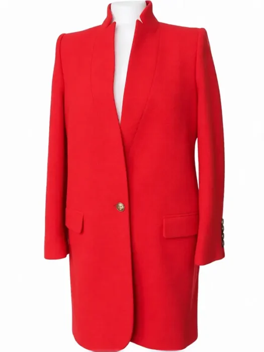 Iantha Richardson Will Trent Red Coat