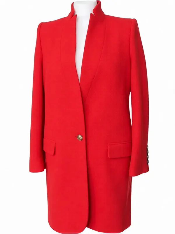 Iantha Richardson Will Trent Red Coat