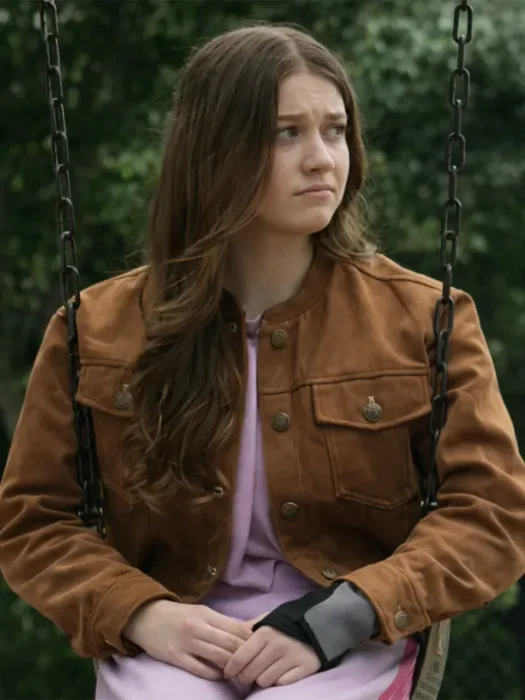 It’s Not Like That Cassidy Penelope Jeffries Brown Suede Jacket