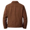 It’s Not Like That J.R. Ramirez Brown Jacket Back