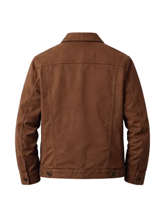 It’s Not Like That J.R. Ramirez Brown Jacket Back