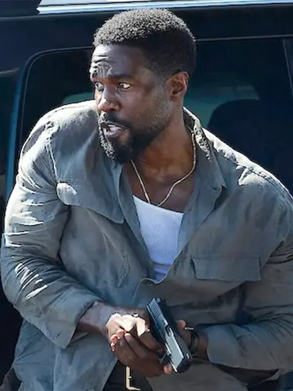 John Creasy Man On Fire S01 Grey Jacket