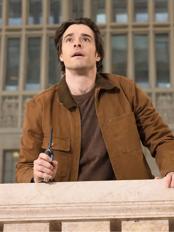 Law and Order SVU S27 Corey Cott Brown Cotton Jacket