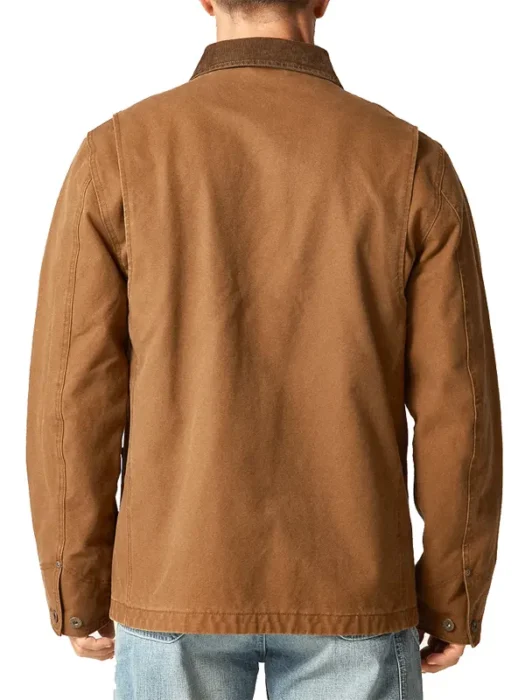 Law and Order SVU S27 Corey Cott Brown Jacket Back