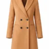 Law and Order SVU S27 Kelli Giddish Brown Coat