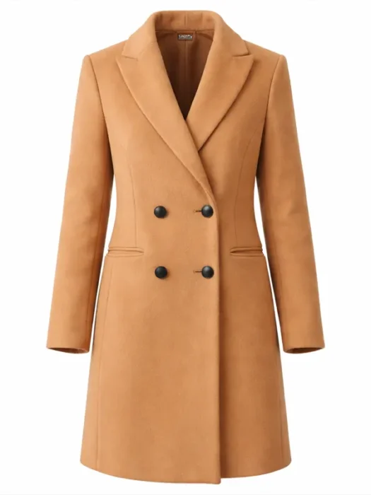 Law and Order SVU S27 Kelli Giddish Brown Coat
