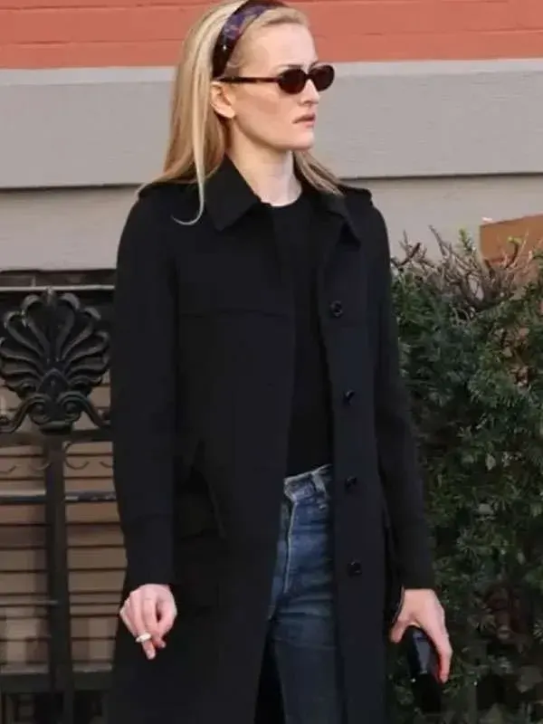 Love Story 2026 Sarah Pidgeon Black Coat