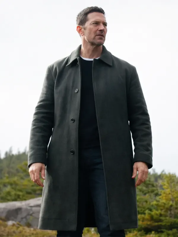 Luke Roberts Hudson and Rex Grey Coat