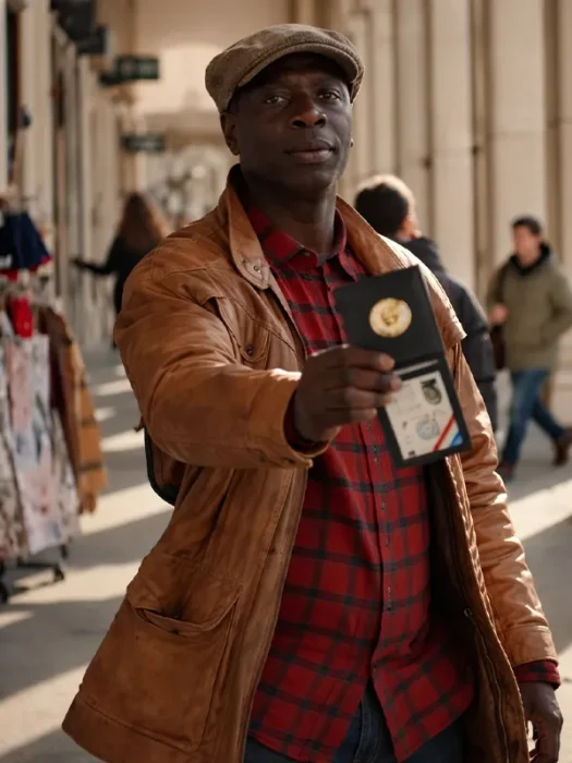 Lupin Assane Diop Brown Jacket