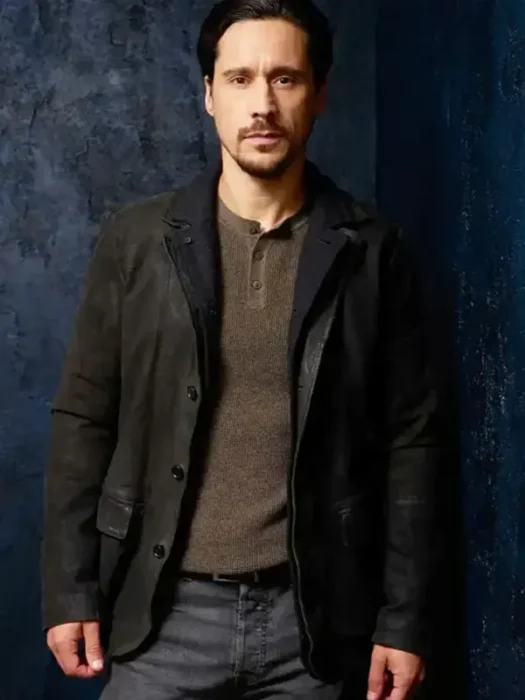 Memory of a Killer Dave Leather Black Jacket