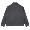 Mens Charcoal Jacket Back