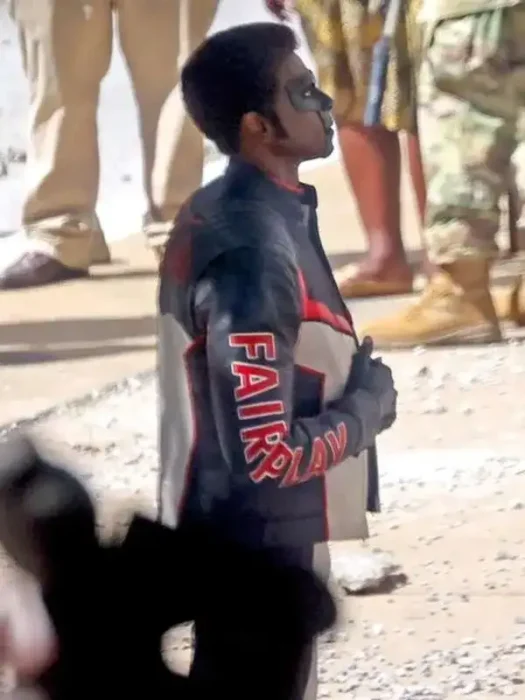 Mister Terrific Superman 2025 Leather Jacket