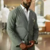 Morris Chestnut Watson Grey Coat