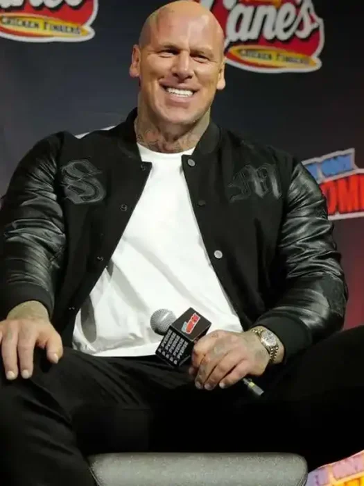 Mortal Kombat 2 Event Martyn Ford Black Varsity Jacket