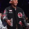 NBA Mookie Betts Black Varsity Jacket