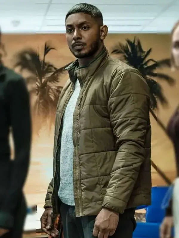 NCIS Sydney Sean Sagar Puffer Jacket