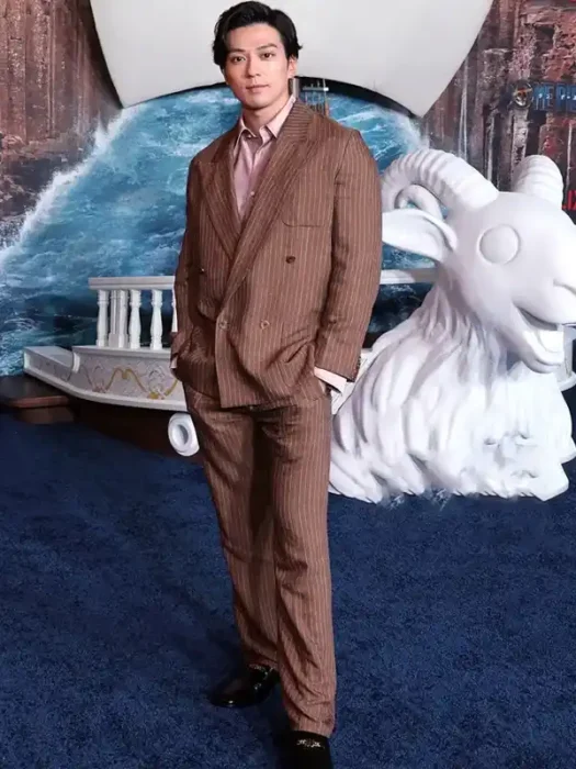 One Piece S02 Event Mackenyu Brown Blazer