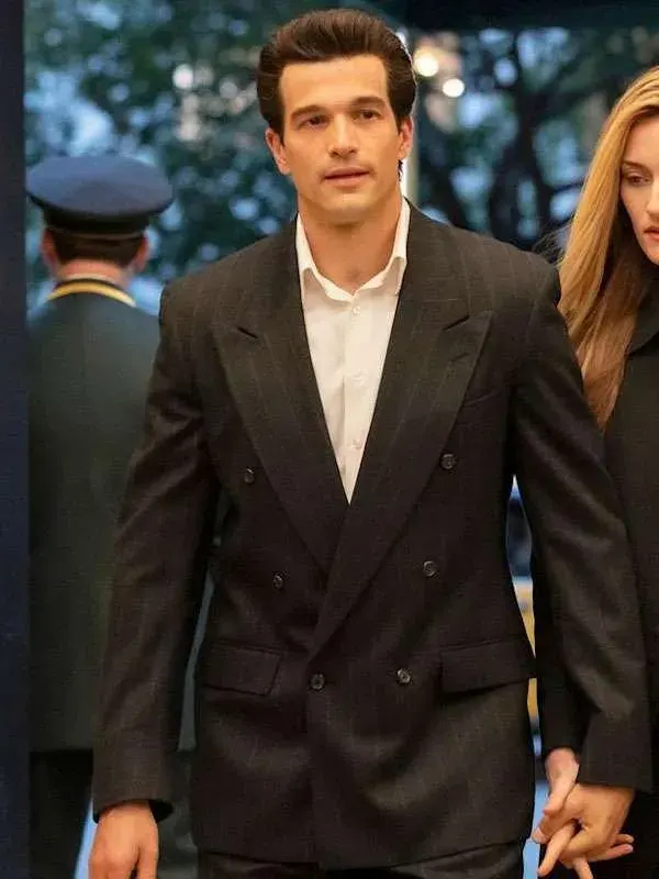 Paul Anthony Kelly Love Story Black Stripped Blazer