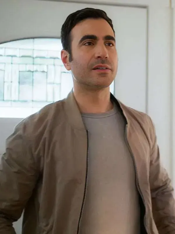 Shrinking Brett Goldstein Bomber Jacket
