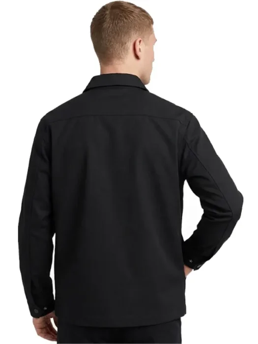 Smart Bomber Jacket in Black Back