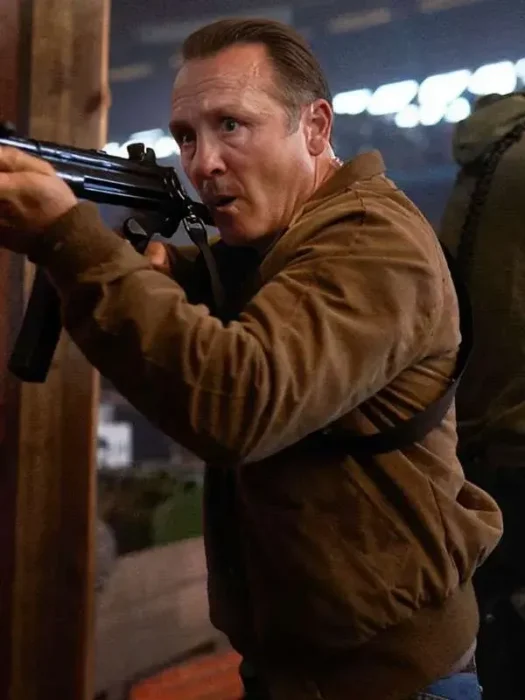 Snake Killer Lars Ranthe Brown Bomber Jacket