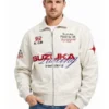 Suzuka Racing Jacket in Beige