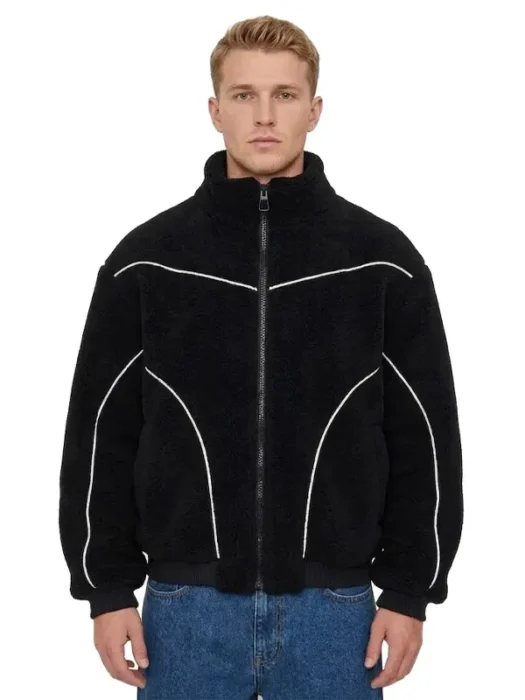 Teddy in Black Jacket