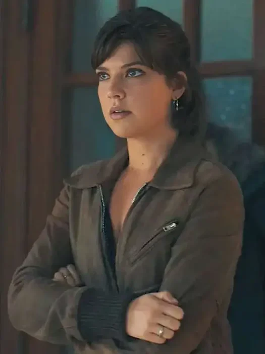 Tell Me Lies Bree Bomber Leather Jacket