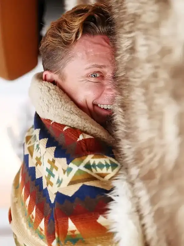 The Audacity Event Billy Magnussen Wool Coat