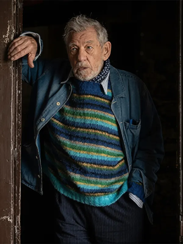 The Christophers Ian McKellen Blue Jacket