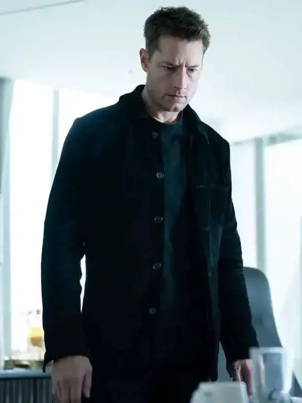 Tracker Justin Hartley Black Suede Jacket