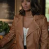 Virgin River Kaia Brown Leather Jacket