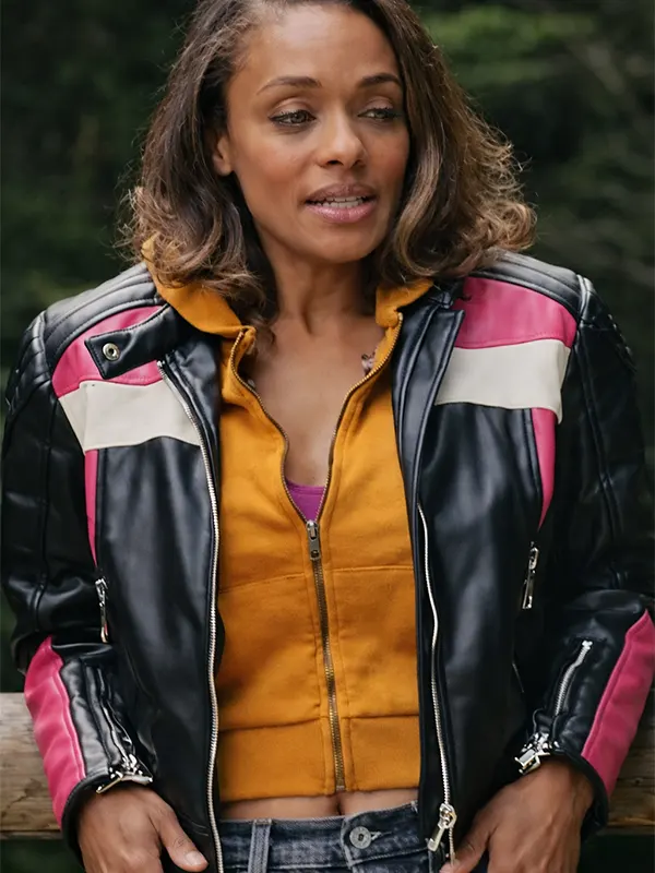 Virgin River Kandyse McClure Multicolor Biker Jacket