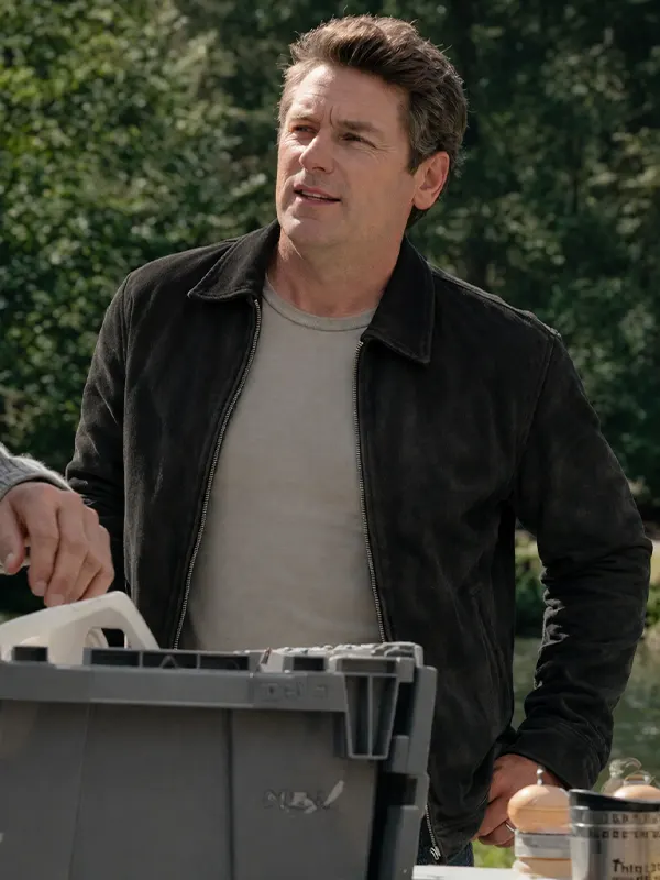 Virgin River Mark Ghanimé Black Suede Jacket