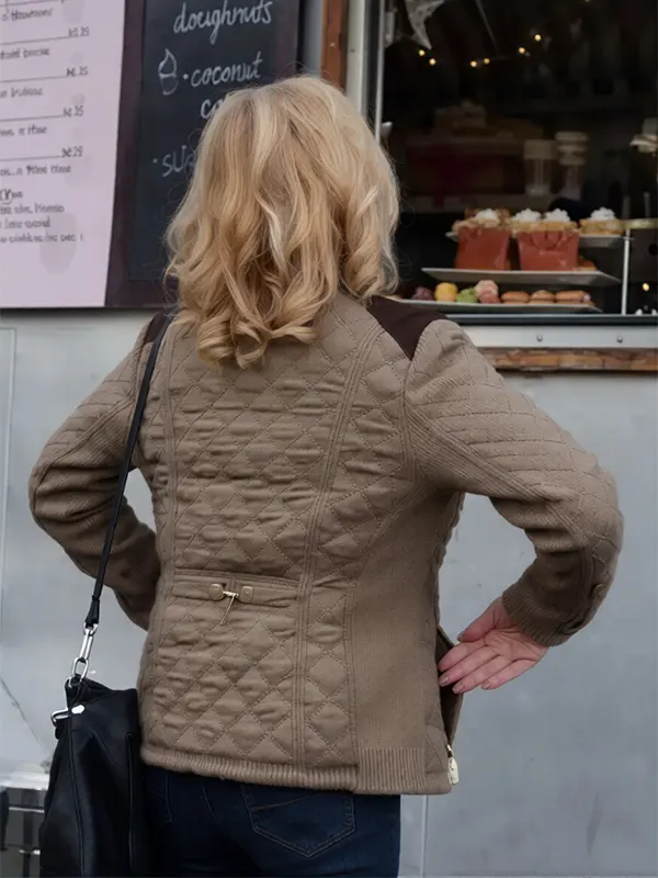 Virgin River Muriel St Claire Brown Jacket Back