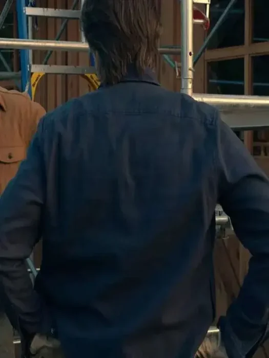 Virgin River S04 Martin Henderson Blue Jacket Back