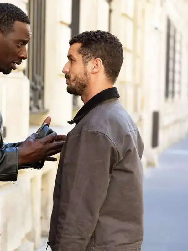 Youssef Guedira Lupin Grey Jacket