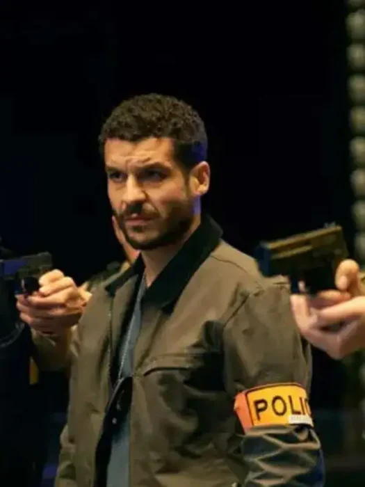 Youssef Guedira Lupin S03 Grey Jacket