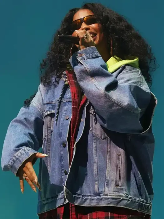 2026 Coachella SZA Denim Jacket
