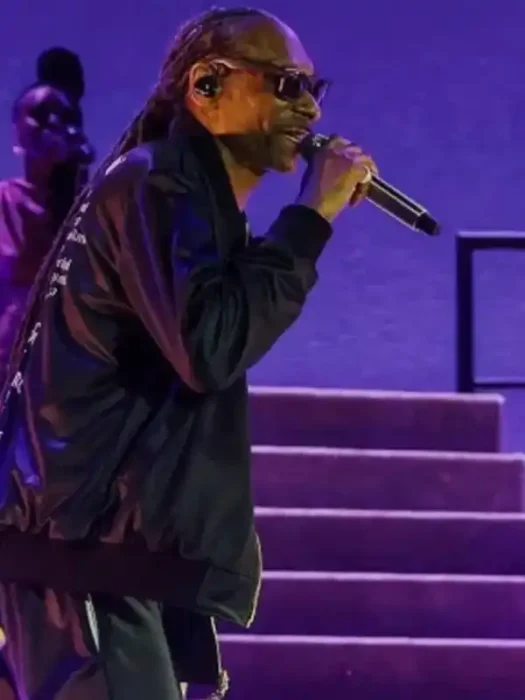 2026 Coachella Snoop Dogg Black Jacket